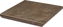 Imagine Treapta Coltar Ilario Brown Stopnica Naroznik 33x33 Calitatea a II-a