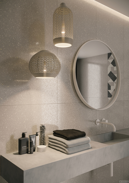 Gresie MACROSIDE BIANCO SEMI-LUCIOASA 59,8x59,8