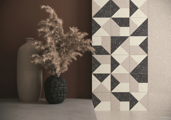 Gresie MACROSIDE COLOUR MIX DEKOR MAT 19,8X19,8