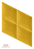 Imagine Mollis Abies 01 Gold (Paralelogram B - 30x30 cm)