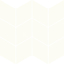 Imagine UNIWERSALNA MOZAIKA PRASOWANA BIANCO PARADYZ ROMB BRAID 20,5X23,8