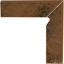 Imagine Semir Beige Cokol 2 Elementy - Dreapta 8,1x30